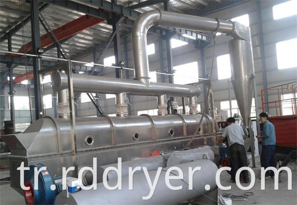 Horizontal Fluidizing Bed Drying Equipment for Vanillin